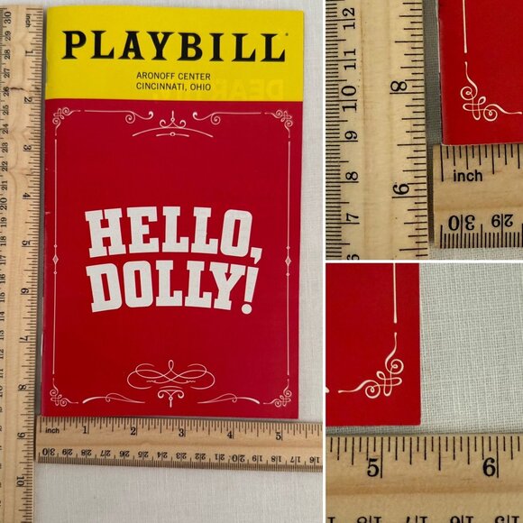 Hello Dolly Playbill December 2019 Aronoff Center Cincinnati Ohio National Tour - Picture 11 of 12